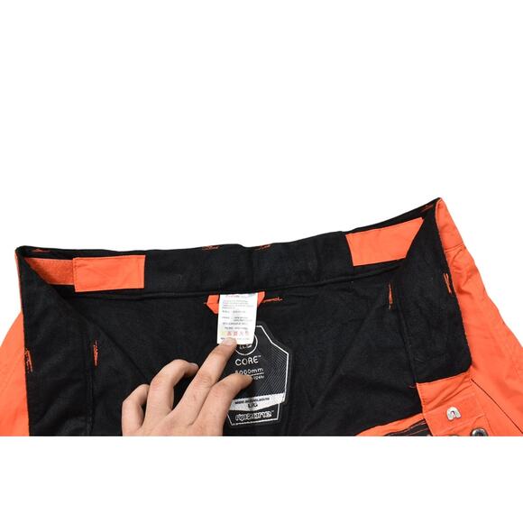 Rip Zone CORE Men's L Orange Nylon Motorcycle Pants 5000 mm Bright Orange - Picture 9 of 9